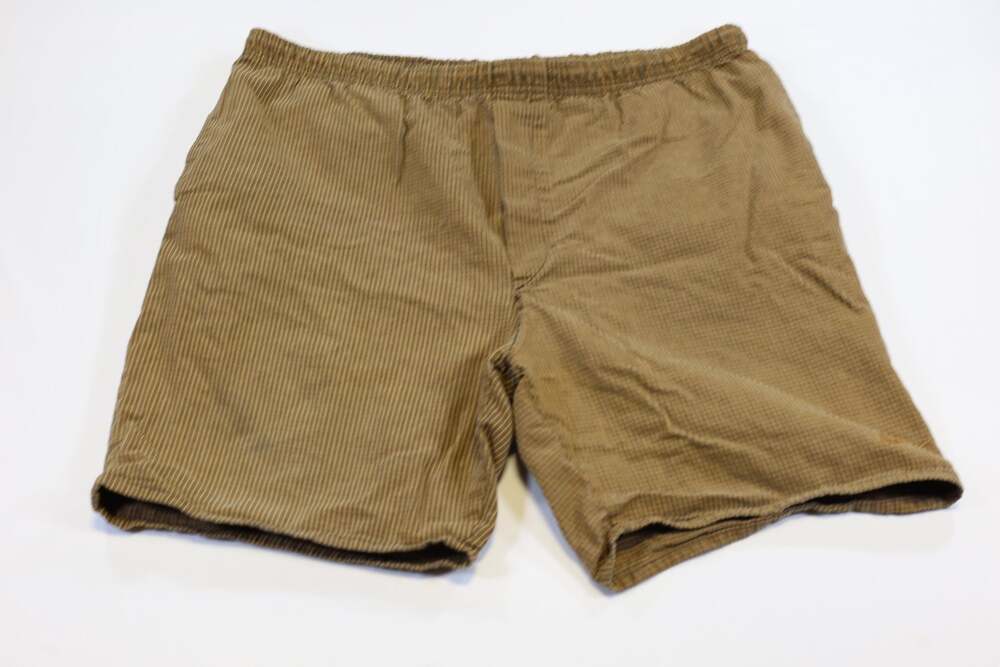 Vintage Nike Made in U.S.A. Striped Elastic Waist Shorts Size M